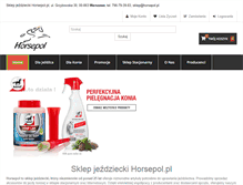 Tablet Screenshot of horsepol.pl